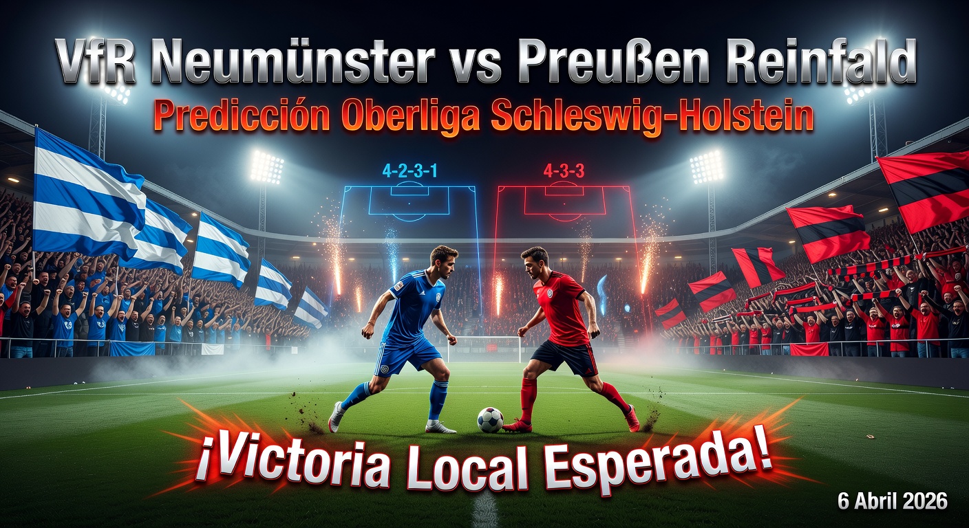 VfR Neumünster vs Preußen Reinfeld Pronóstico / Prediction
