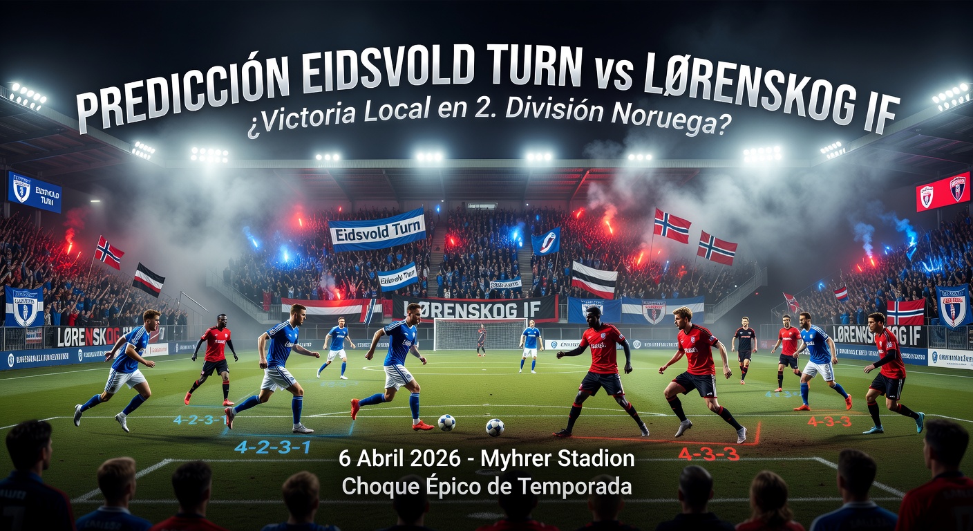 Eidsvold vs Lørenskog Pronóstico / Prediction