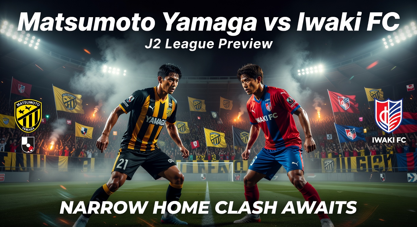 Matsumoto Yamaga vs Iwaki Pronóstico / Prediction