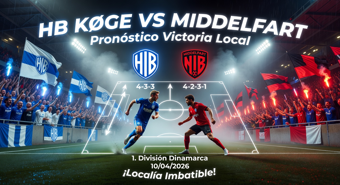 HB Koge vs Middelfart Pronóstico / Prediction