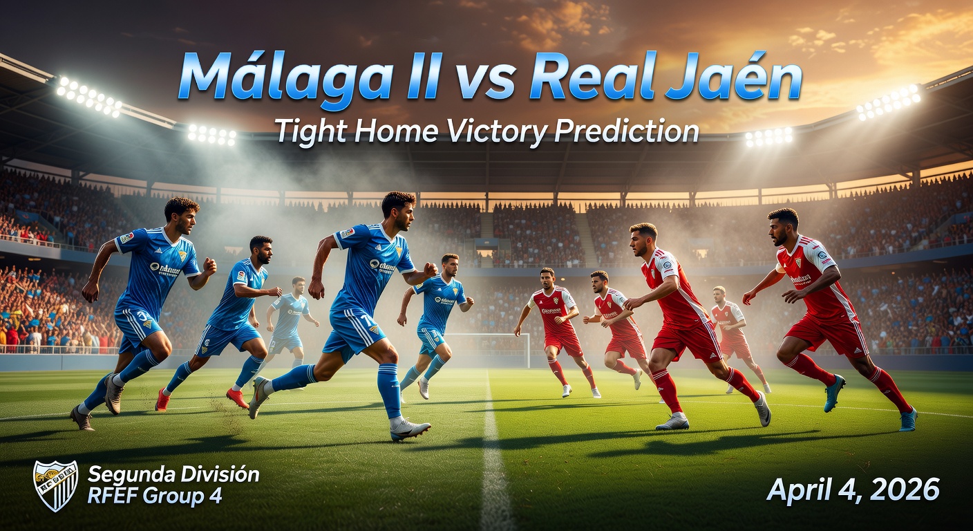 Málaga II vs Real Jaén Pronóstico / Prediction
