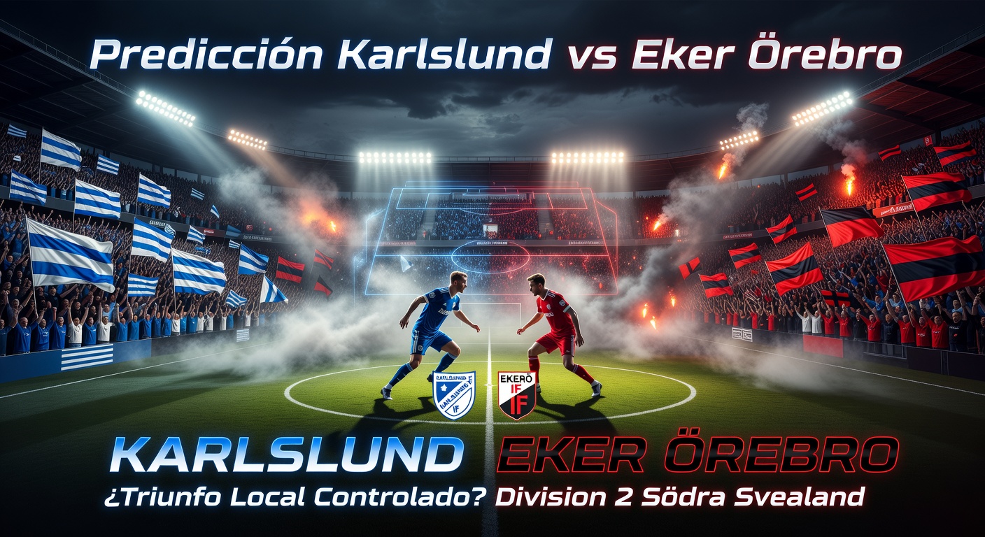 Karlslund vs Eker Örebro Pronóstico / Prediction