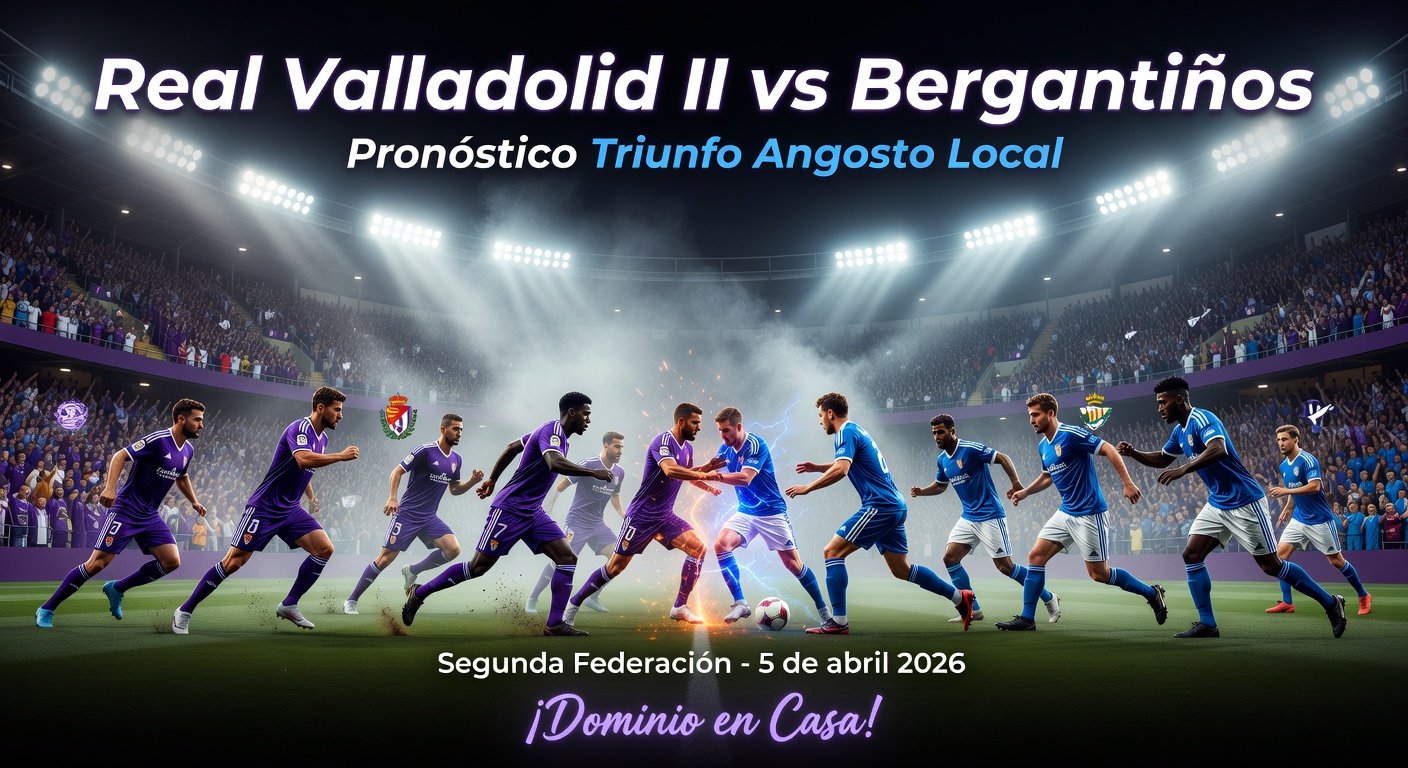 Real Valladolid II vs Bergantiños Pronóstico / Prediction
