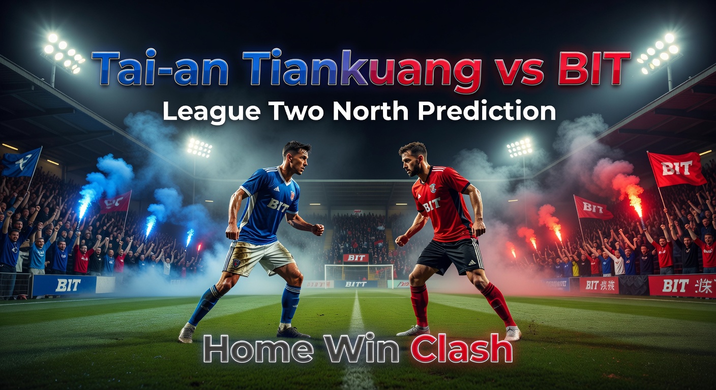 Tai'an Tiankuang vs BIT Pronóstico / Prediction
