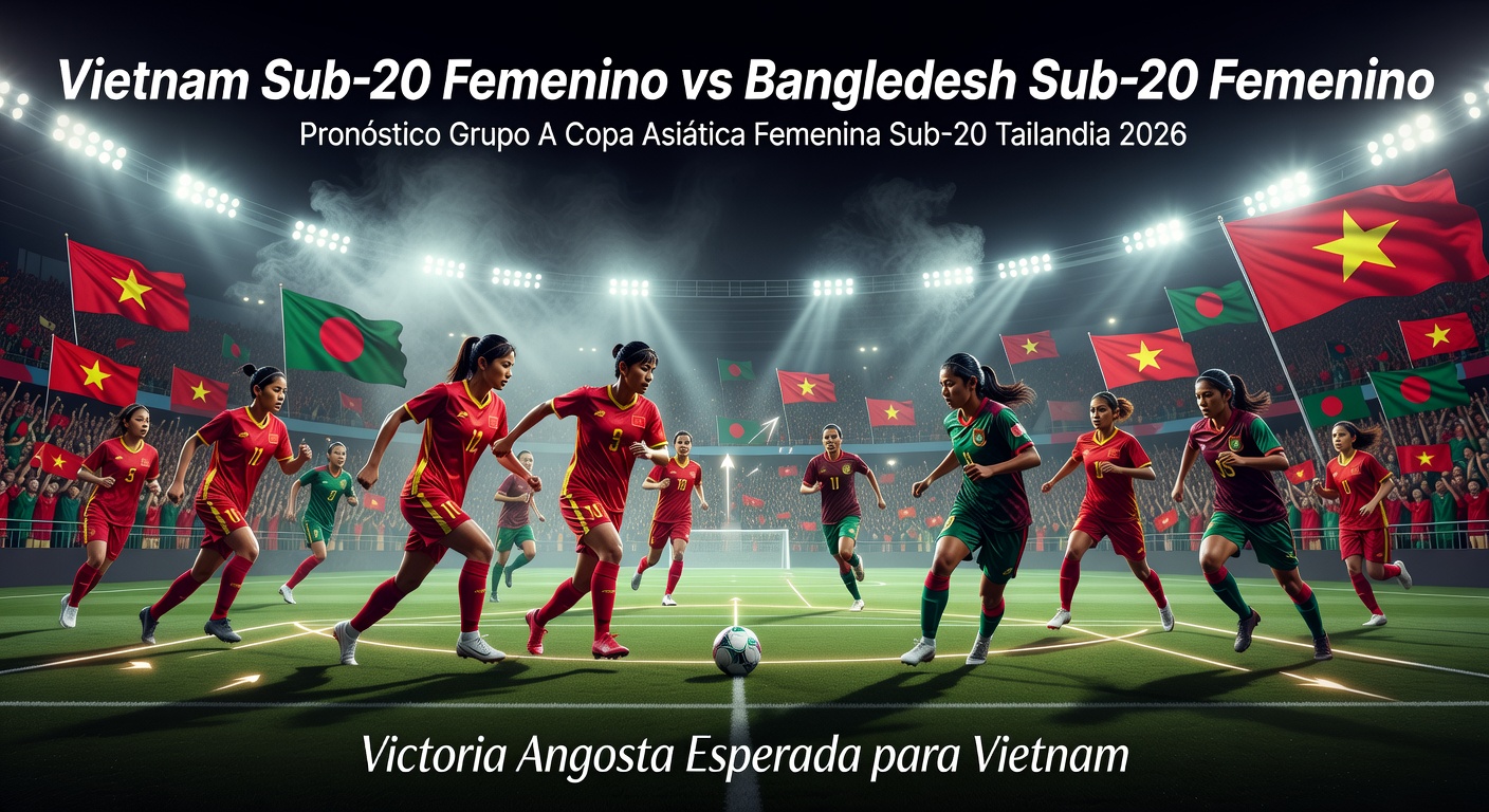 Vietnam U20 W vs Bangladesh U20 W Pronóstico / Prediction