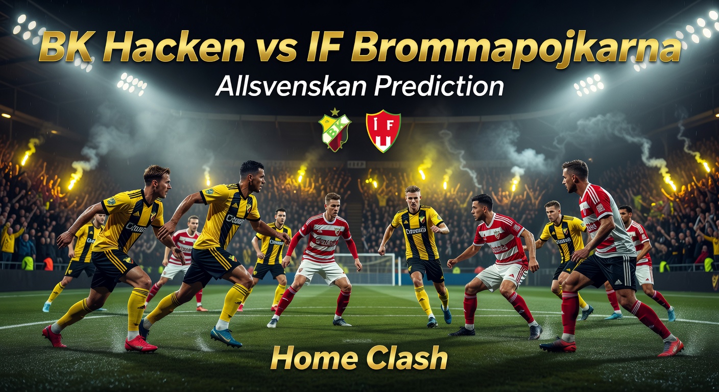 BK Hacken vs IF Brommapojkarna Pronóstico / Prediction