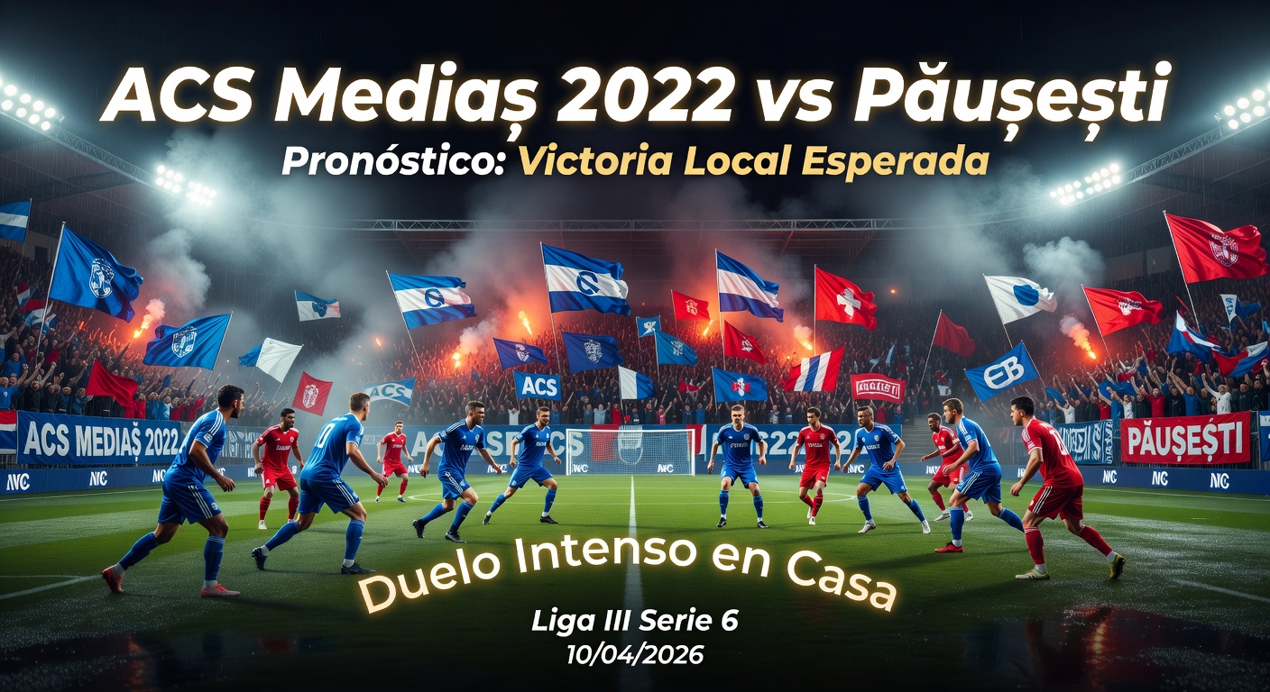 ACS Mediaş 2022 vs Păușești Pronóstico / Prediction