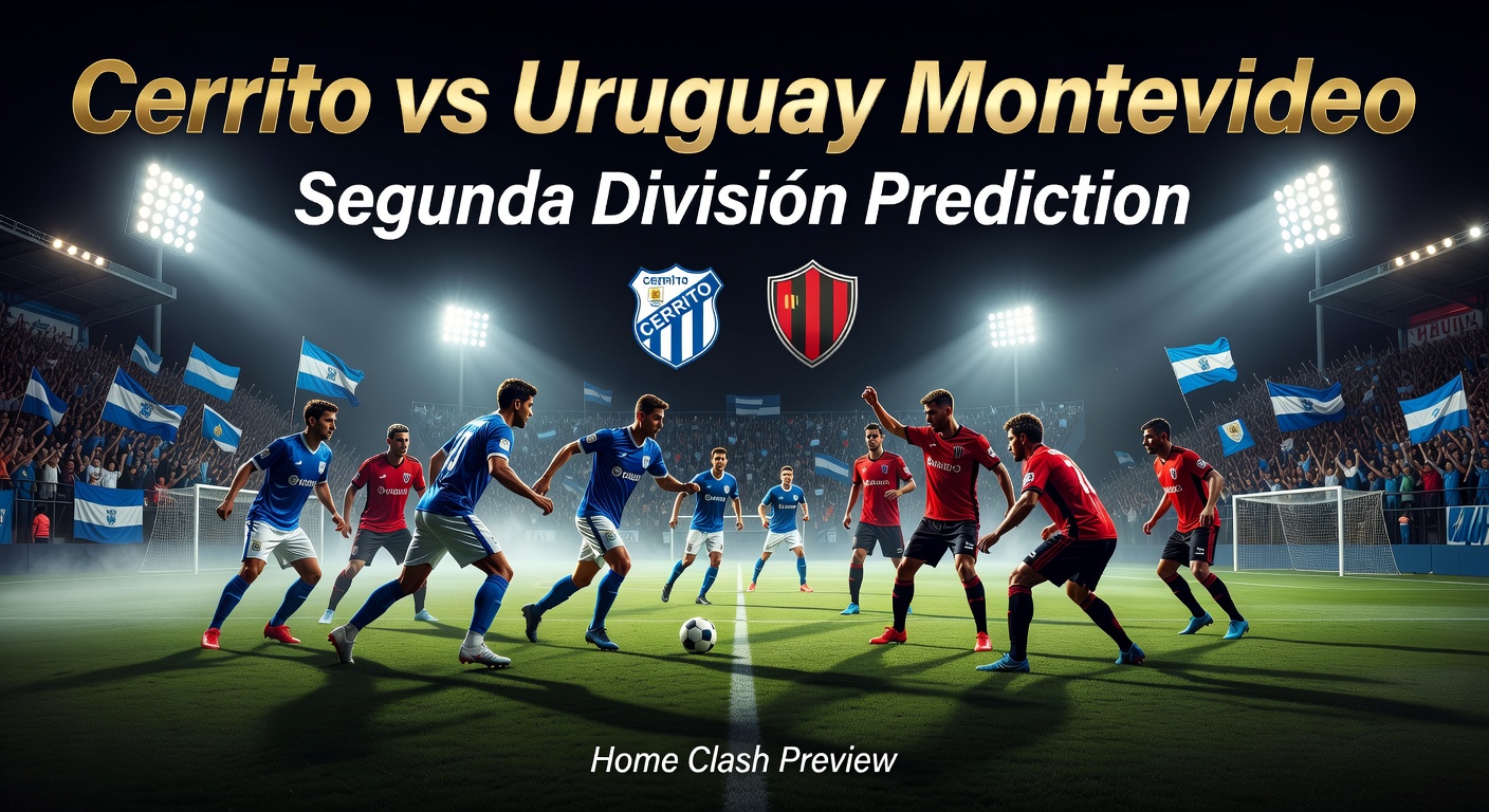 Cerrito vs Uruguay Montevideo Pronóstico / Prediction