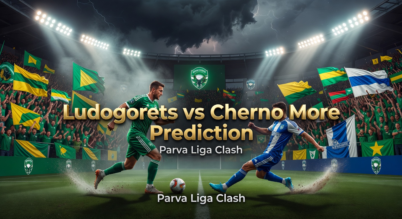 Ludogorets vs Cherno More Varna Pronóstico / Prediction