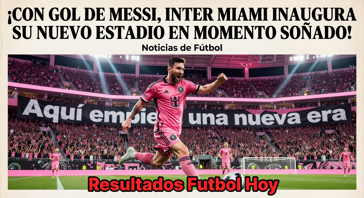 Messi nets 900th career goal in Inter Miami's new stadium