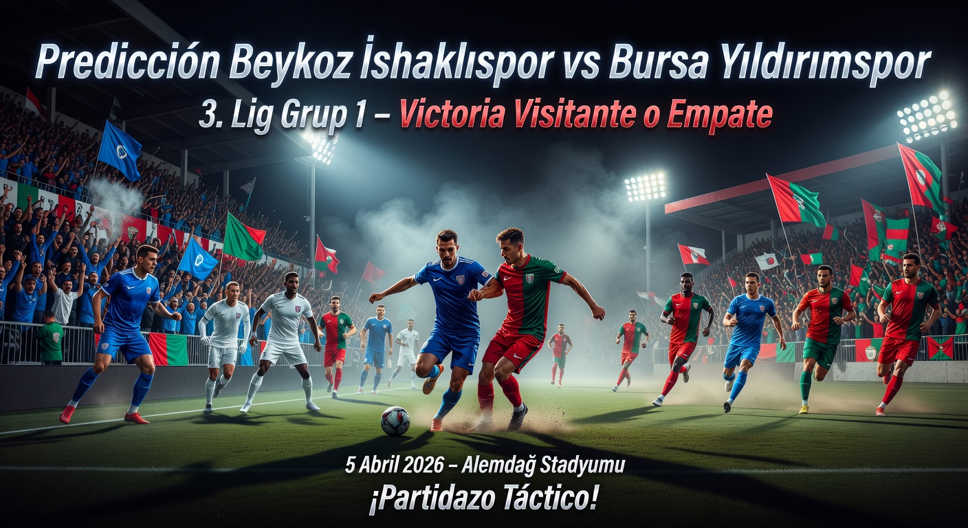 Beykoz İshaklıspor vs Bursa Yıldırımspor Pronóstico / Prediction