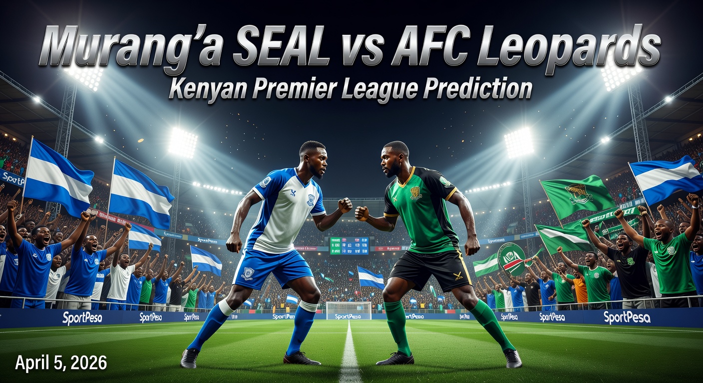 Murang'a SEAL vs AFC Leopards Pronóstico / Prediction
