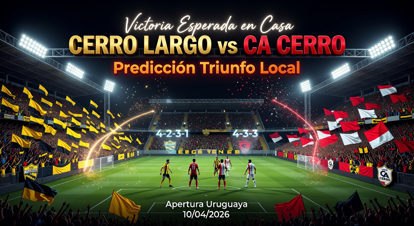 Cerro Largo vs Cerro Pronóstico / Prediction