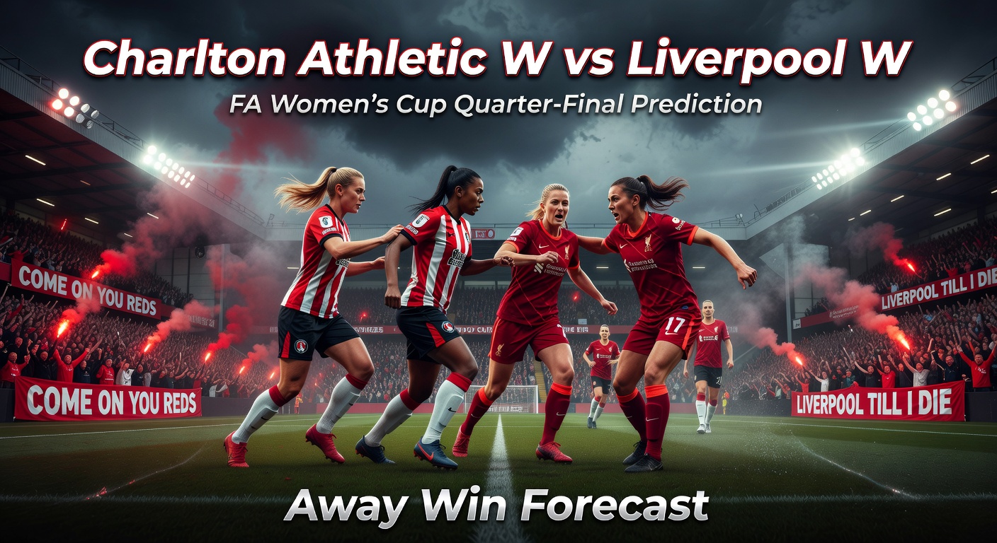 Charlton Athletic W vs Liverpool W Pronóstico / Prediction