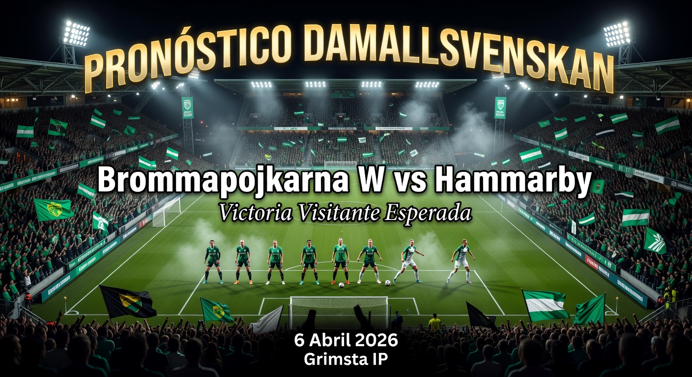 Brommapojkarna W vs Hammarby Pronóstico / Prediction