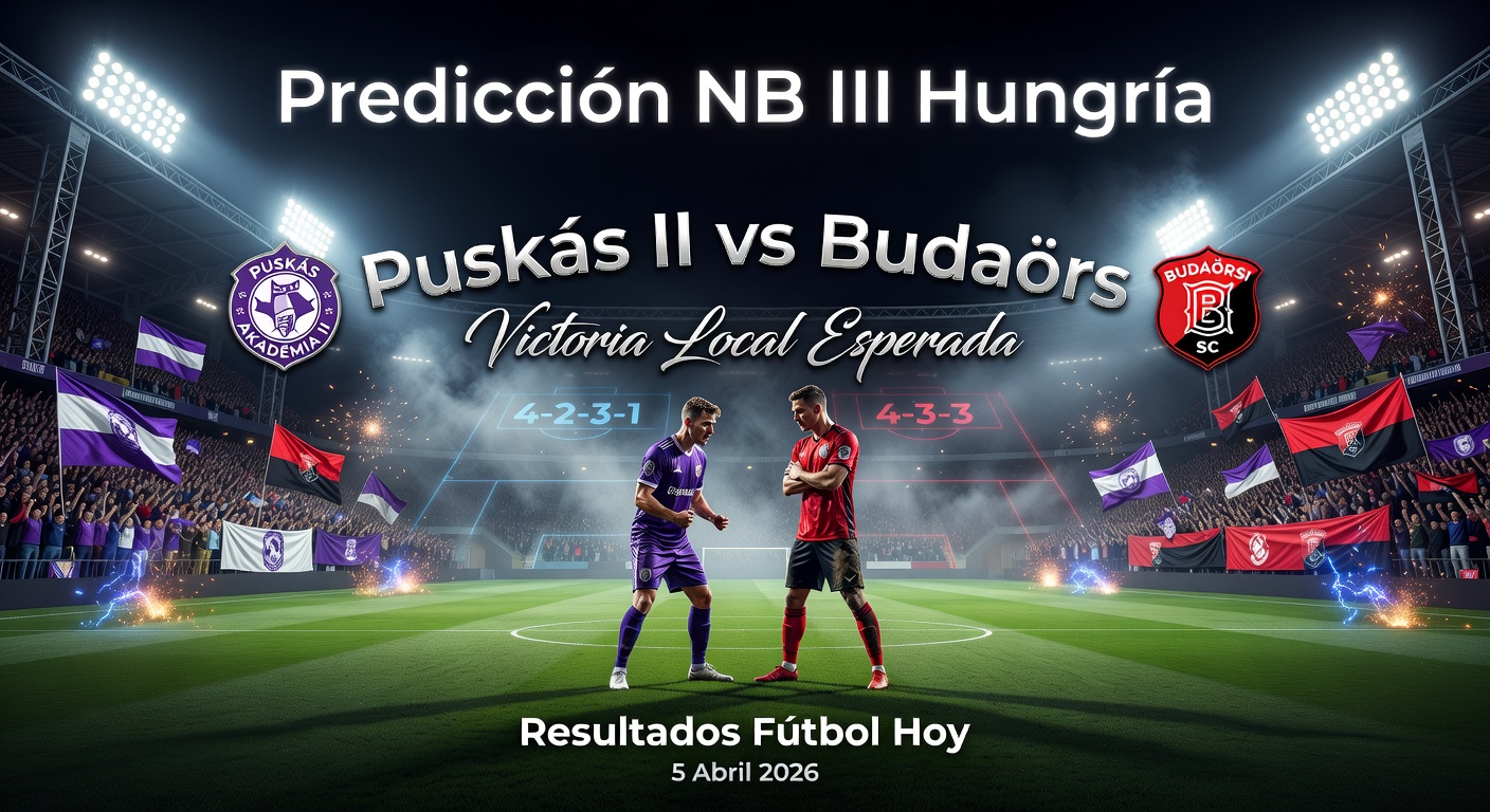 Puskás II vs Budaörs Pronóstico / Prediction