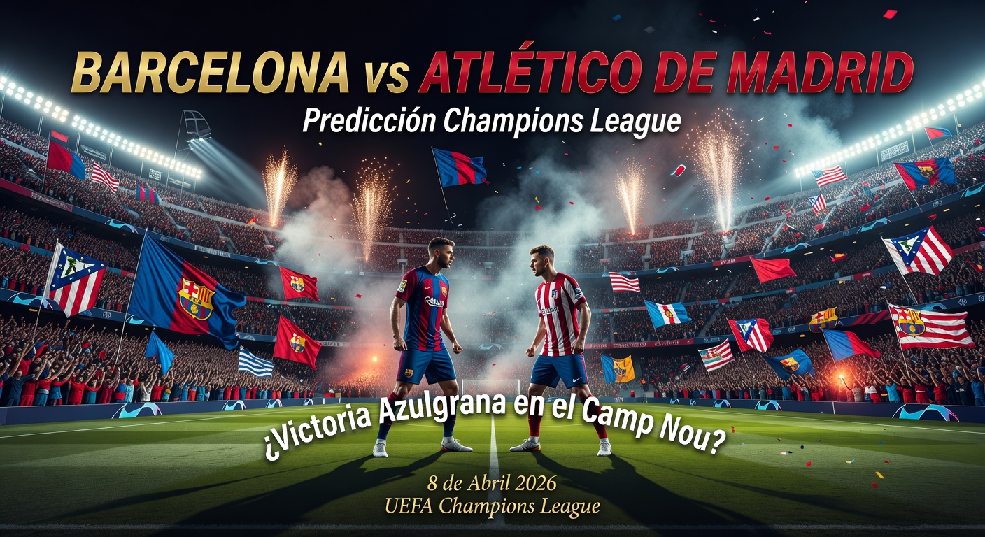 Barcelona vs Atletico Madrid Pronóstico / Prediction