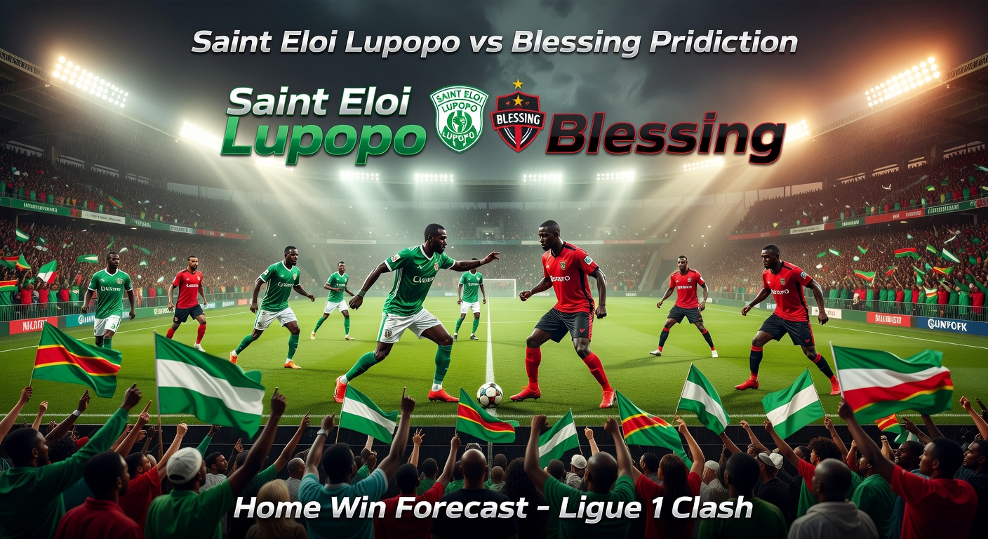 Saint Eloi Lupopo vs Blessing Pronóstico / Prediction
