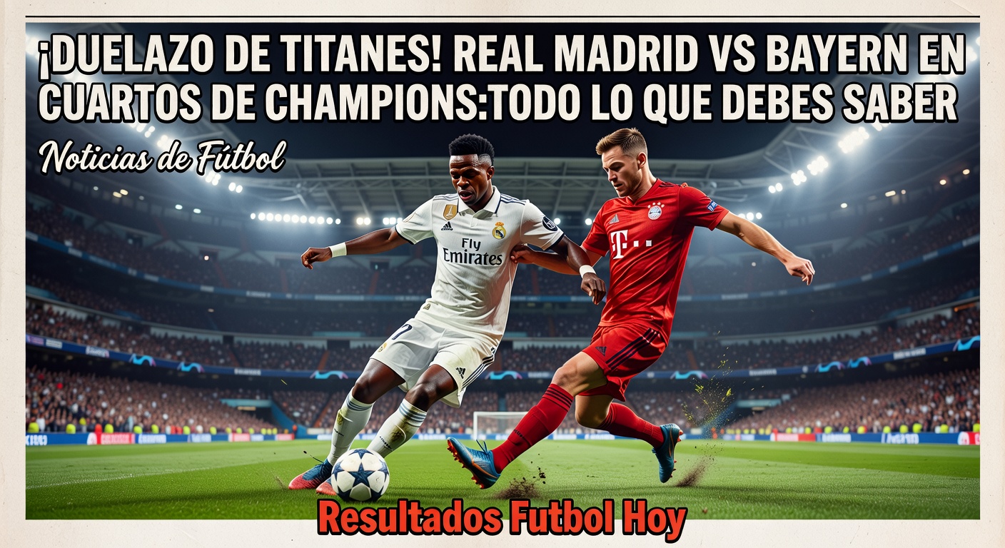 Real Madrid vs Bayern Munich - Champions League Quarterfinal 1st Leg (UEFA.com)