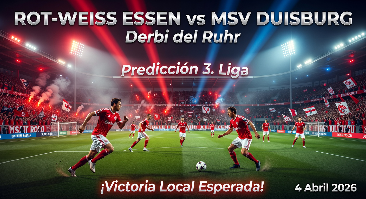 Rot-Weiß Essen vs MSV Duisburg Pronóstico / Prediction