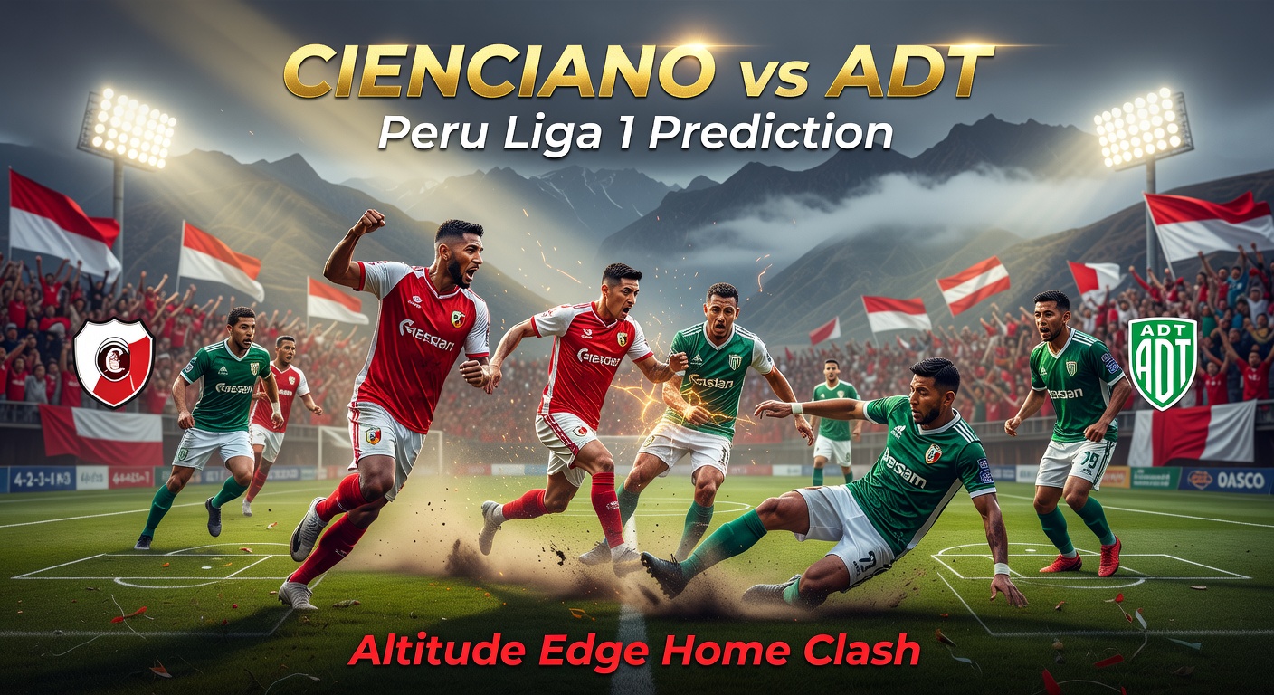 Cienciano vs ADT Pronóstico / Prediction