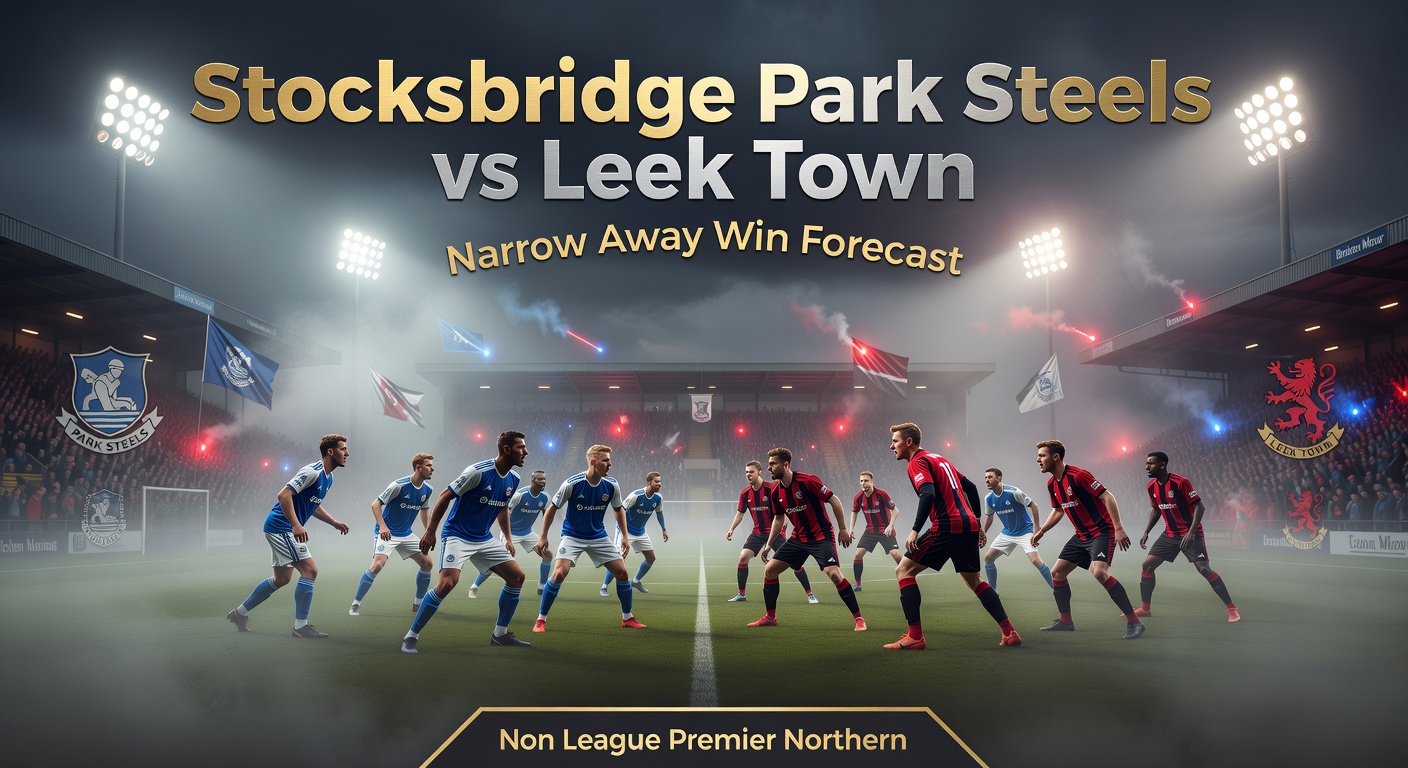Stocksbridge Park Steels vs Leek Town Pronóstico / Prediction