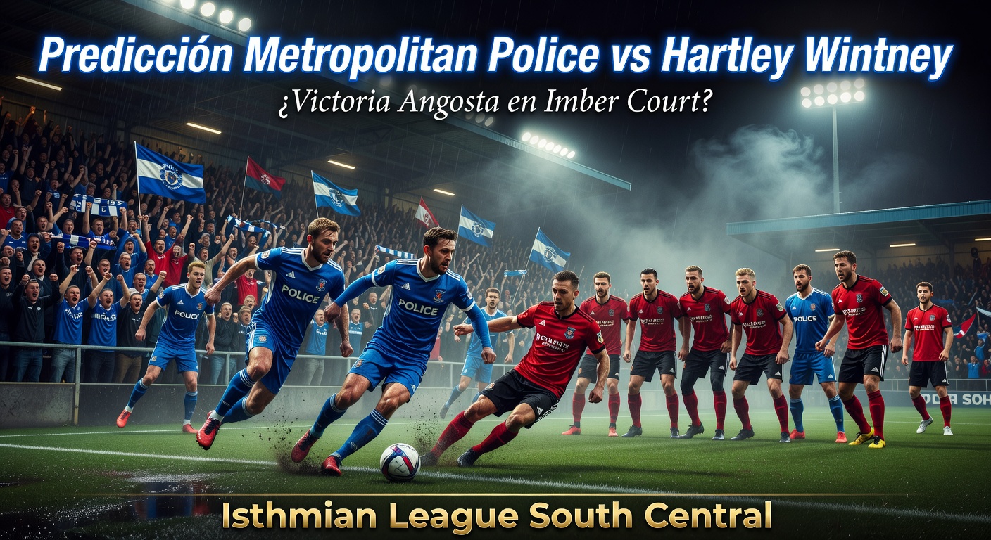 Metropolitan Police vs Hartley Wintney Pronóstico / Prediction