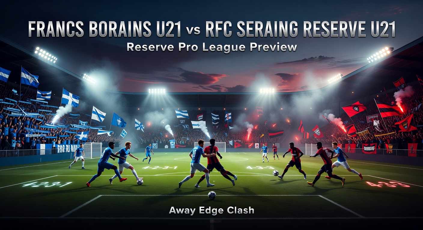 Francs Borains U21 vs RFC Seraing Reserve U21 Pronóstico / Prediction