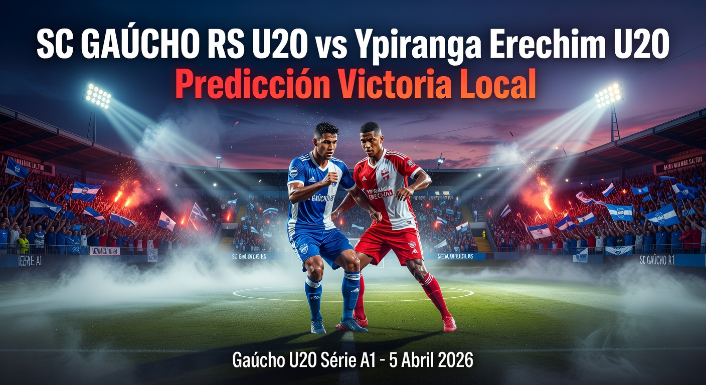SC Gaucho RS U20 vs Ypiranga Erechim U20 Pronóstico / Prediction