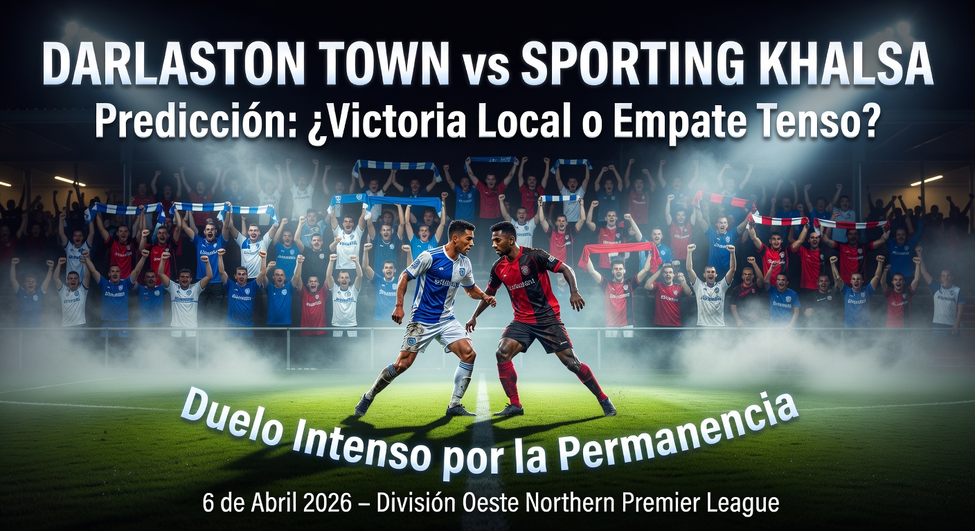 Darlaston Town vs Sporting Khalsa Pronóstico / Prediction