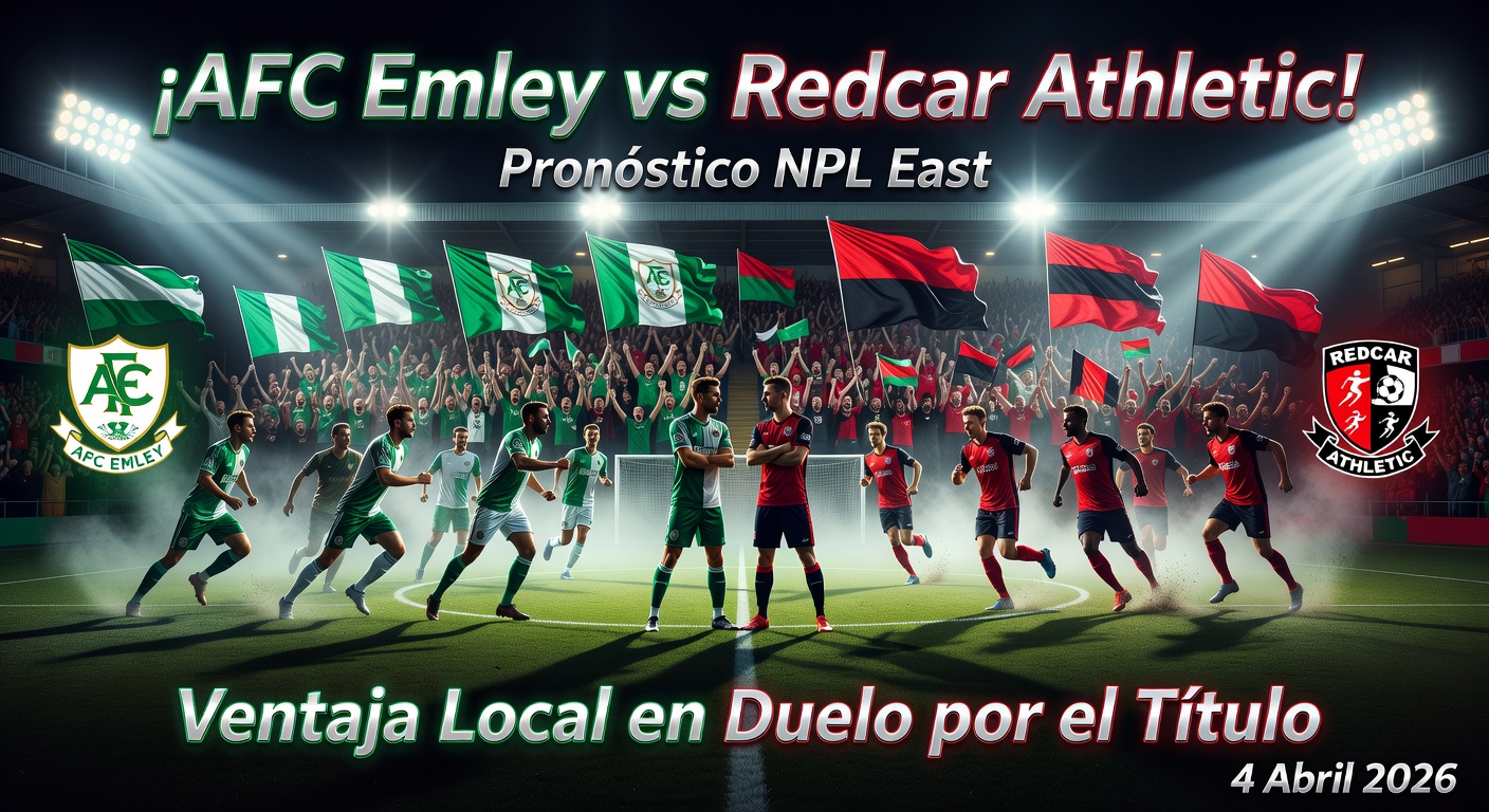 AFC Emley vs Redcar Athletic Pronóstico / Prediction