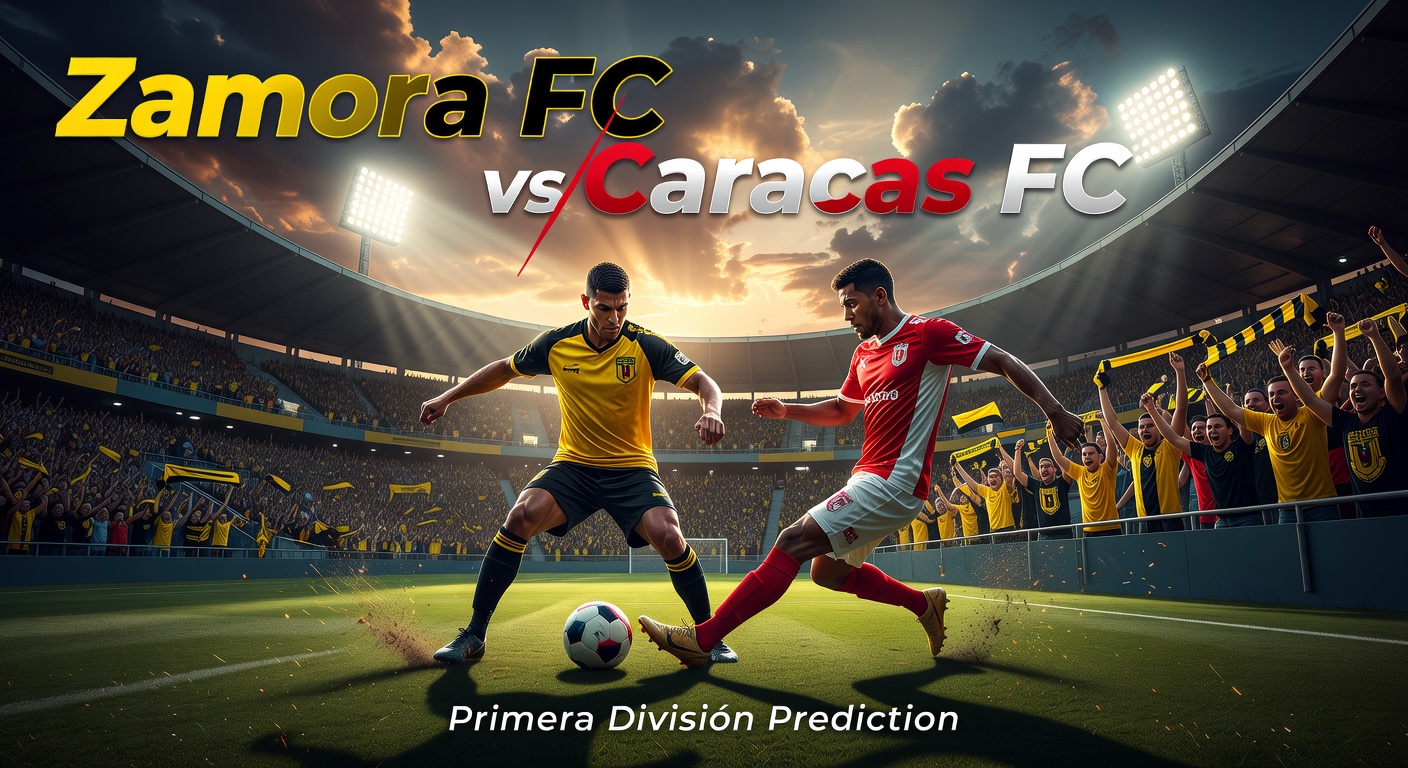 Zamora FC vs Caracas FC Pronóstico / Prediction