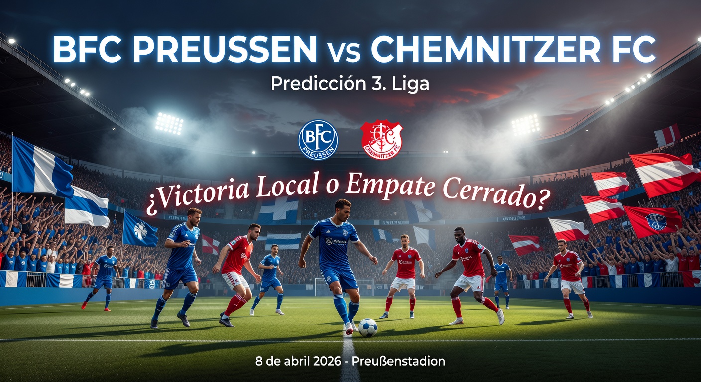 BFC Preussen vs Chemnitzer FC Pronóstico / Prediction