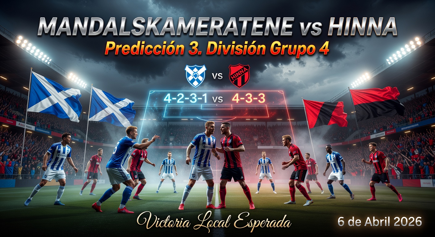 Mandalskameratene vs Hinna Pronóstico / Prediction