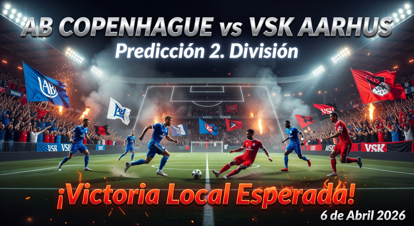 AB Copenhagen vs VSK Århus Pronóstico / Prediction