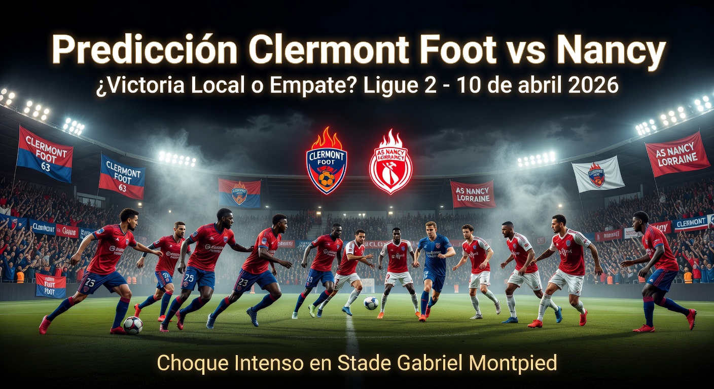 Clermont Foot vs Nancy Pronóstico / Prediction