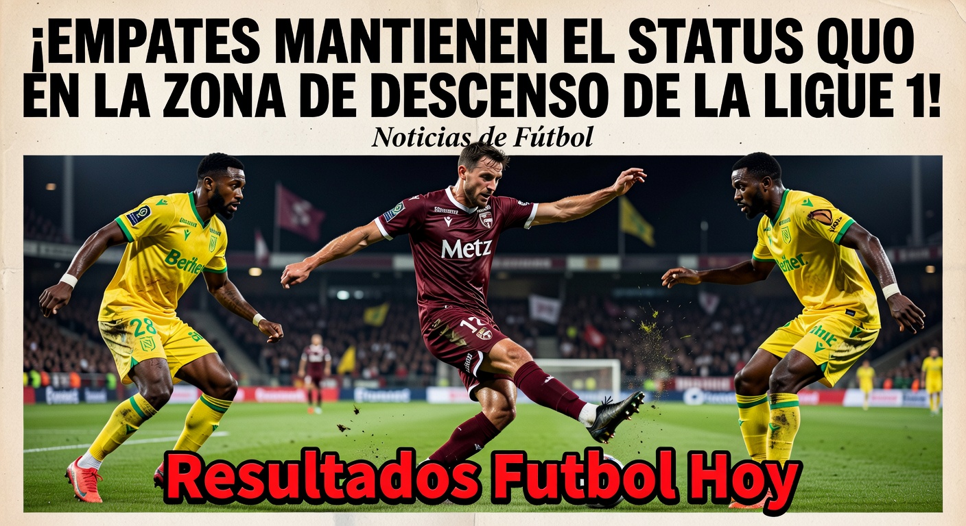 Lyon, Nantes Draw in Ligue 1; Multiple Stalemates