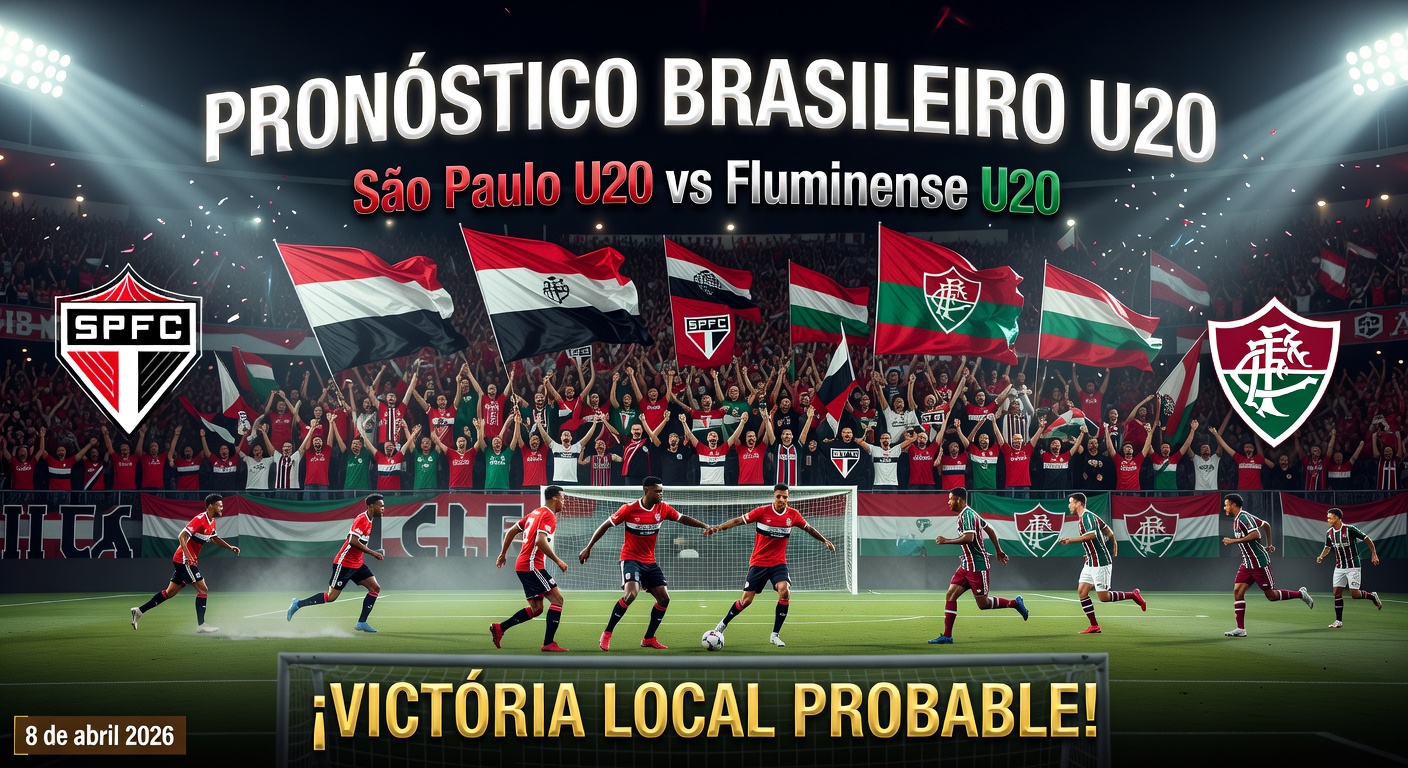 São Paulo U20 vs Fluminense U20 Pronóstico / Prediction