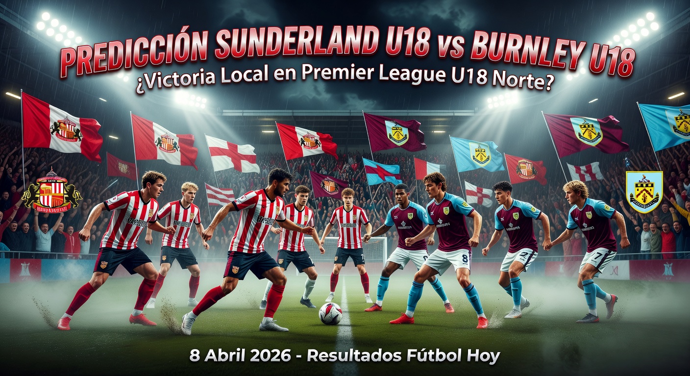 Sunderland U18 vs Burnley U18 Pronóstico / Prediction