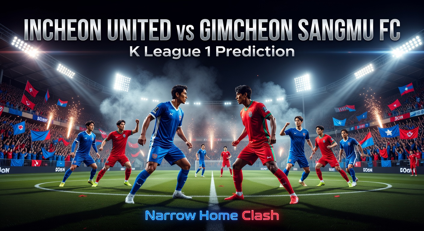 Incheon United vs Gimcheon Sangmu FC Pronóstico / Prediction