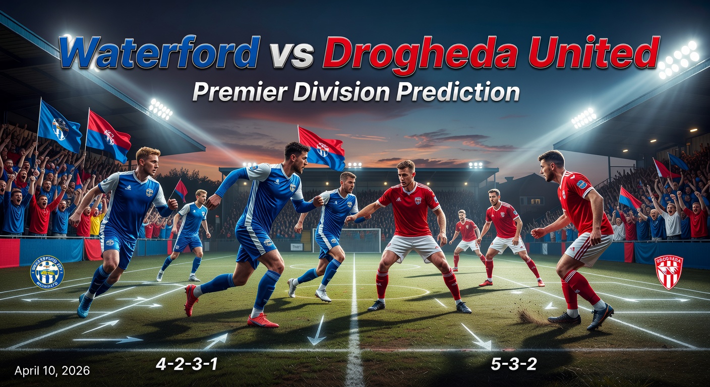 Waterford vs Drogheda United Pronóstico / Prediction
