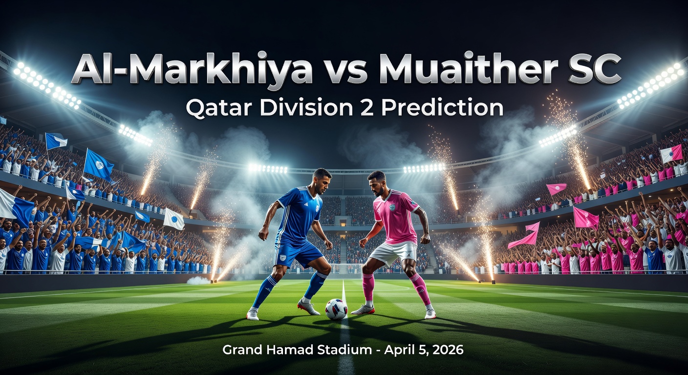 Al-Markhiya vs Muaither SC Pronóstico / Prediction