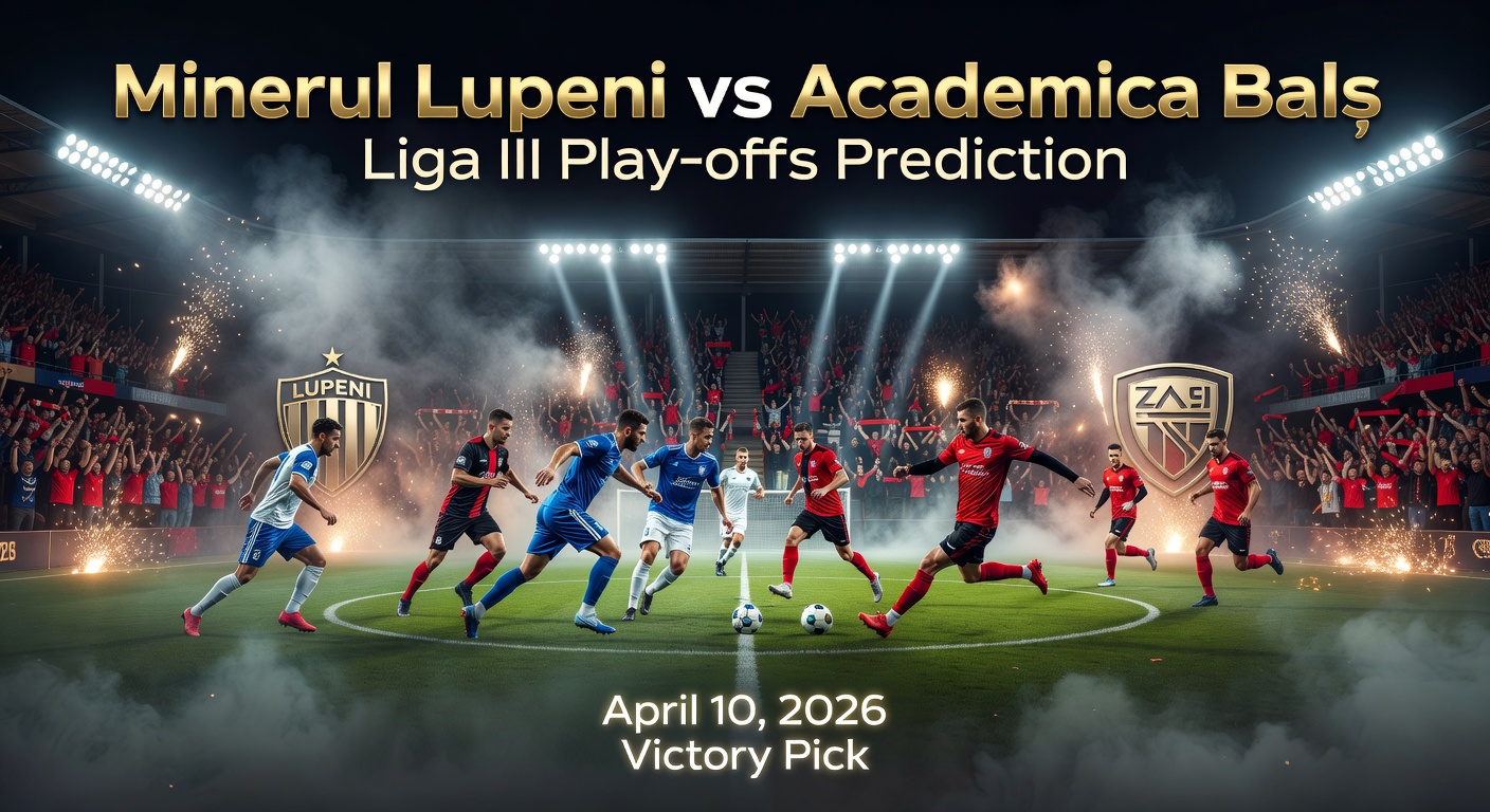 Minerul Lupeni vs Academica Balș Pronóstico / Prediction