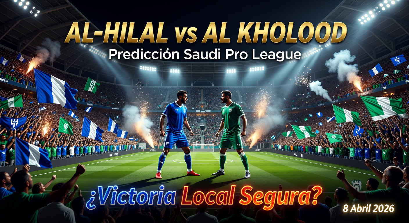 Al-Hilal Saudi FC vs Al Kholood Pronóstico / Prediction