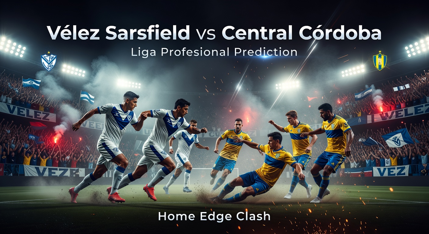 Velez Sarsfield vs Central Cordoba de Santiago Pronóstico / Prediction
