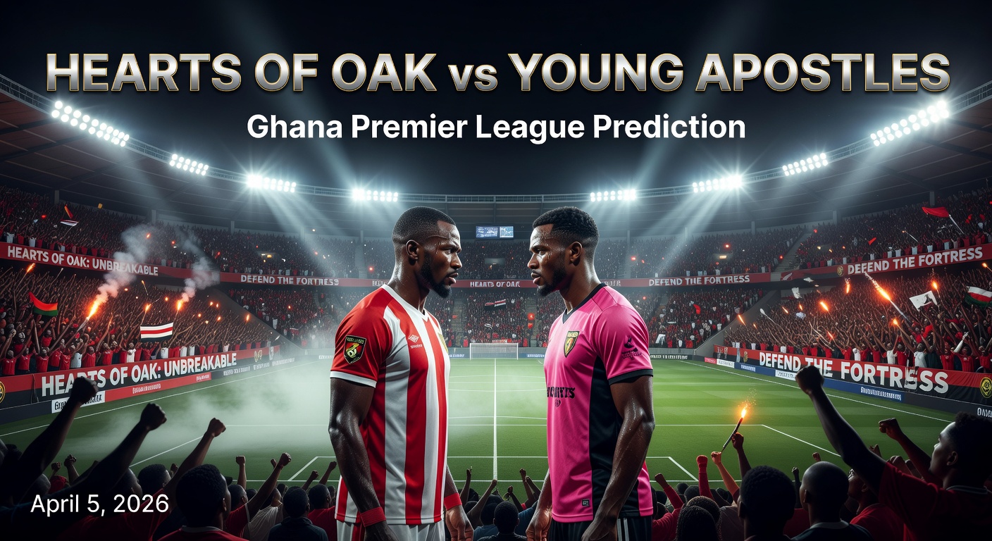 Hearts of Oak vs Young Apostles Pronóstico / Prediction