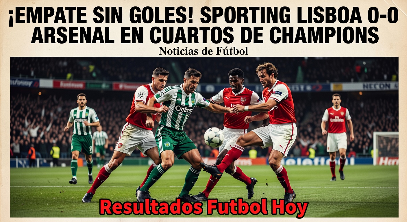 Sporting CP vs Arsenal - Champions League Quarterfinal 1st Leg (UEFA.com)