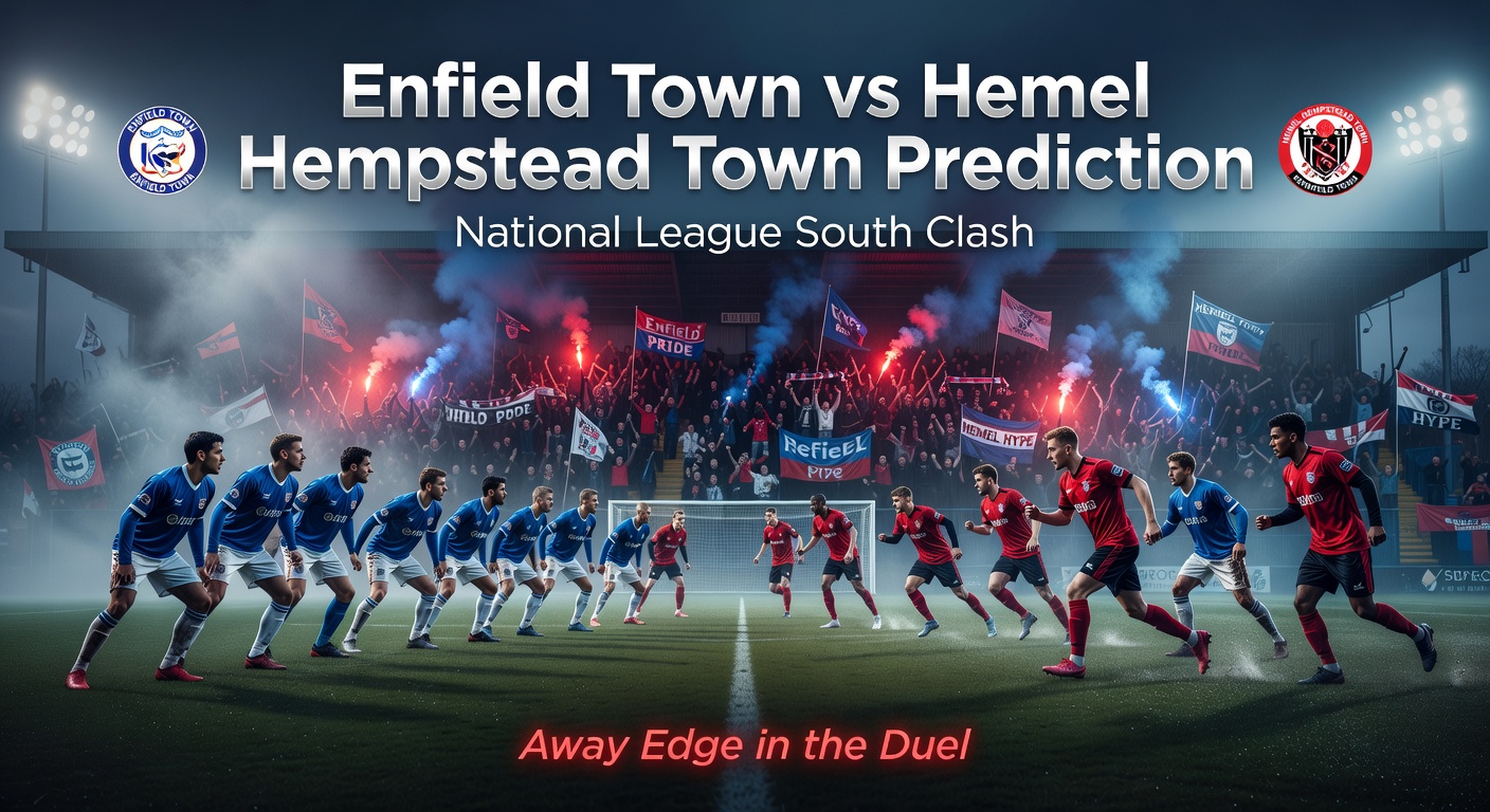 Enfield Town vs Hemel Hempstead Town Pronóstico / Prediction