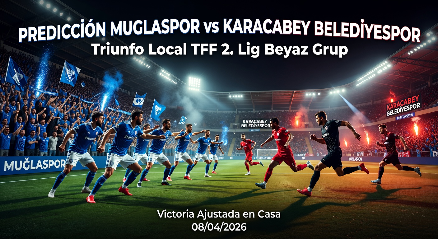Muğlaspor vs Karacabey Belediyespor Pronóstico / Prediction