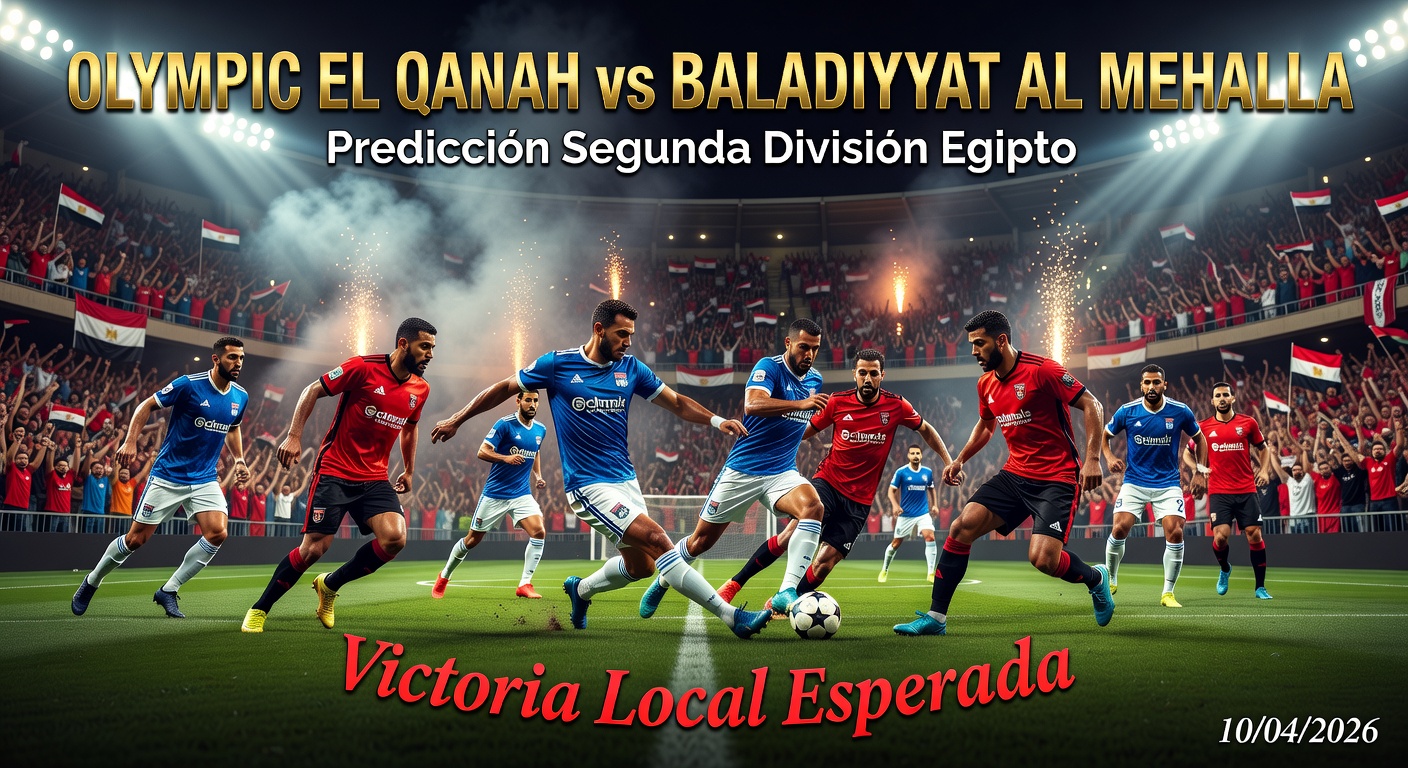 Olympic El Qanah vs Baladiyyat Al Mehalla Pronóstico / Prediction